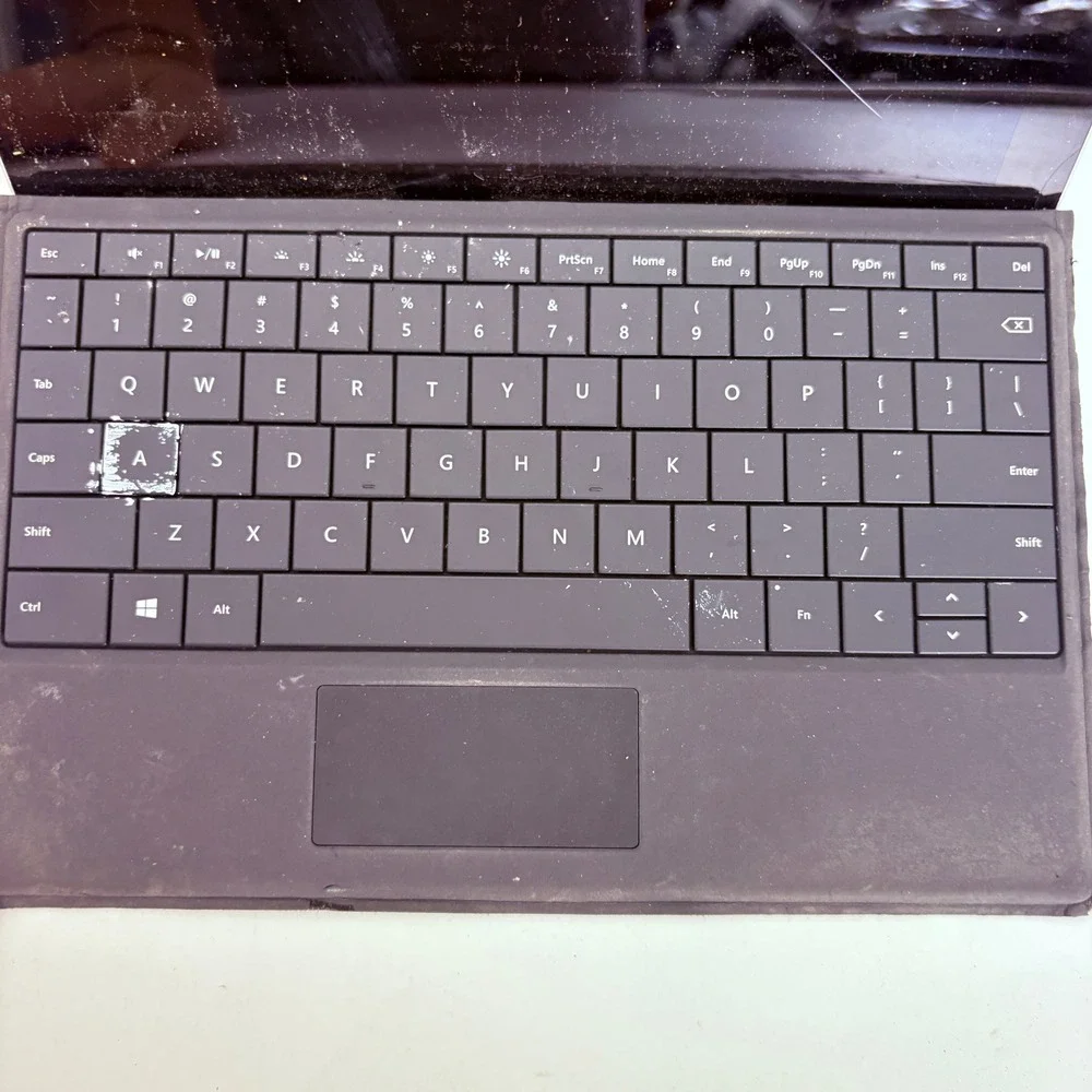 Microsoft Surface 3 Model 1645 128GB Silver Tablet FOR PARTS